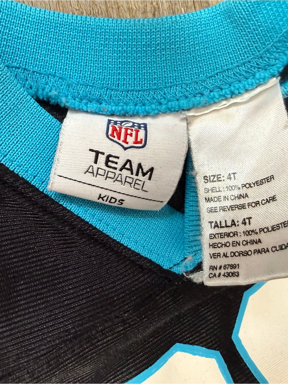 NFL Carolina Panthers Jonathan Stewart # 28 Football Jersey - Picture 3 of 5